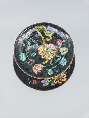 Bloom Peacock - 2 Tier Cake Stand-1