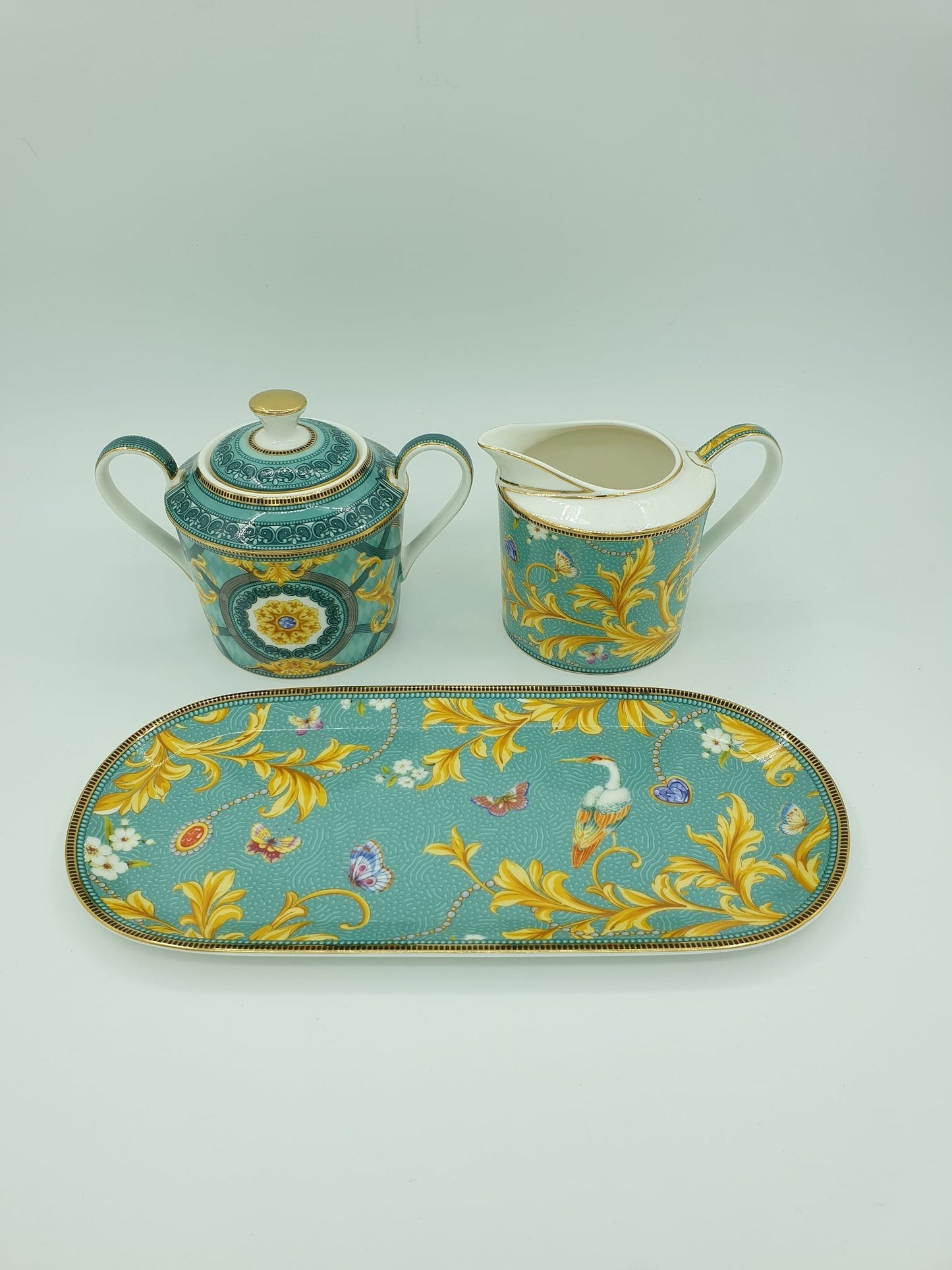 Dynasty - Sugar Bowl and Milk Jar Set-1