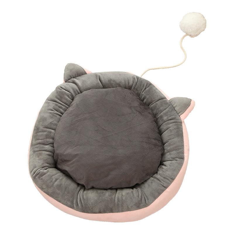 Suede Feline Catcher Mat-2