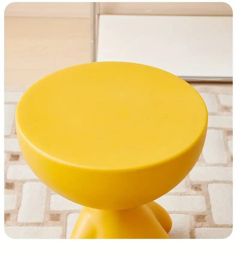 Legless Side Table - Ginger Color, 37x41cm-3