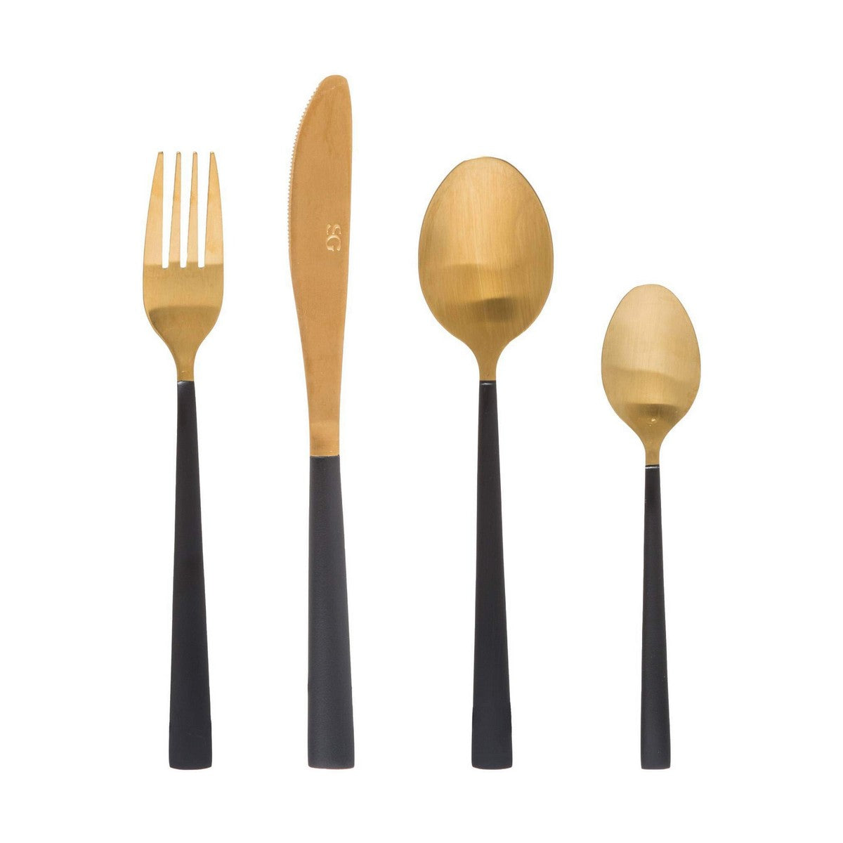 Cutlery Atmosphera Jungle Edition Golden Stainless steel (16 Pieces)-0