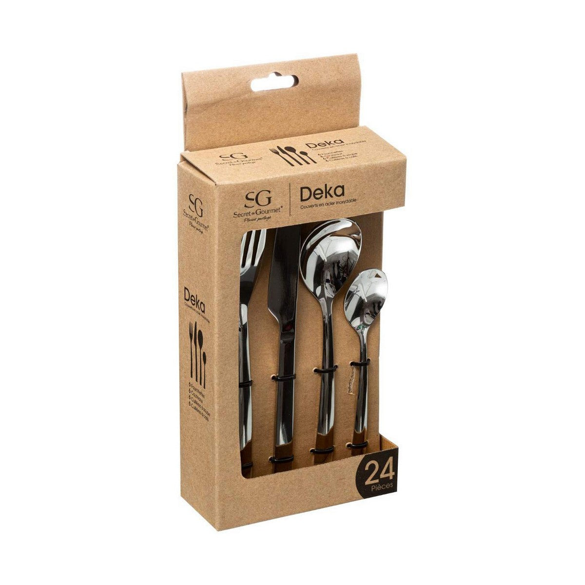 Cutlery 5five Simply Smart Deka Stainless steel 24 Pieces-3