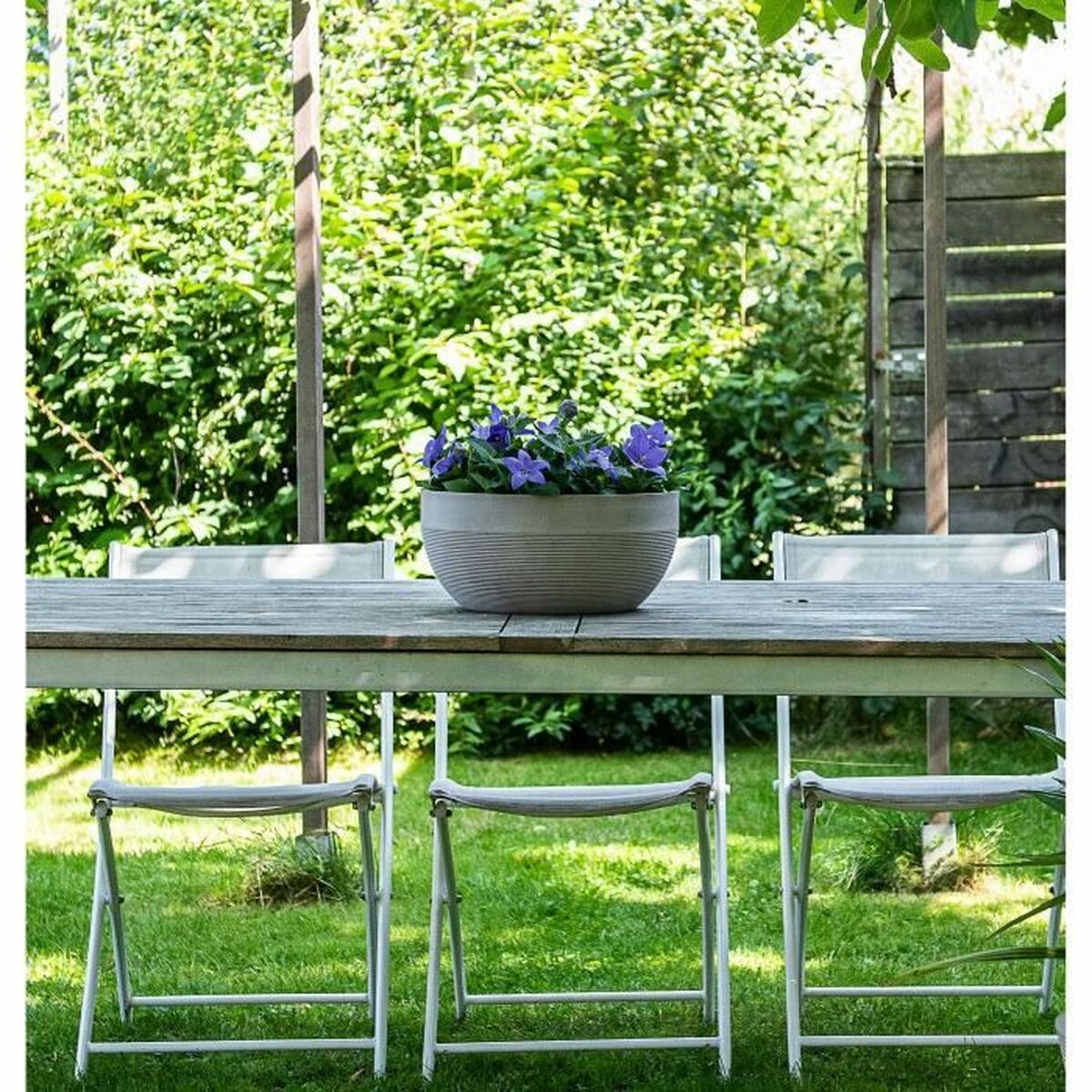 Plant pot Garden ID Grey 35 x 16 cm-1