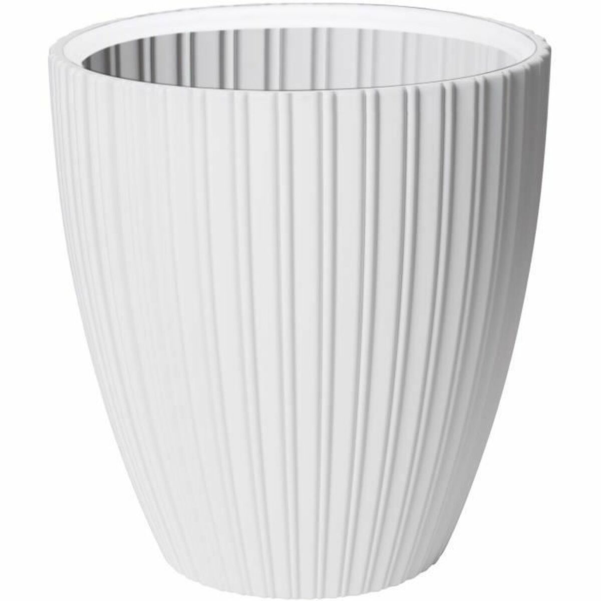 Plant pot Fancy White 40 x 42 cm-0
