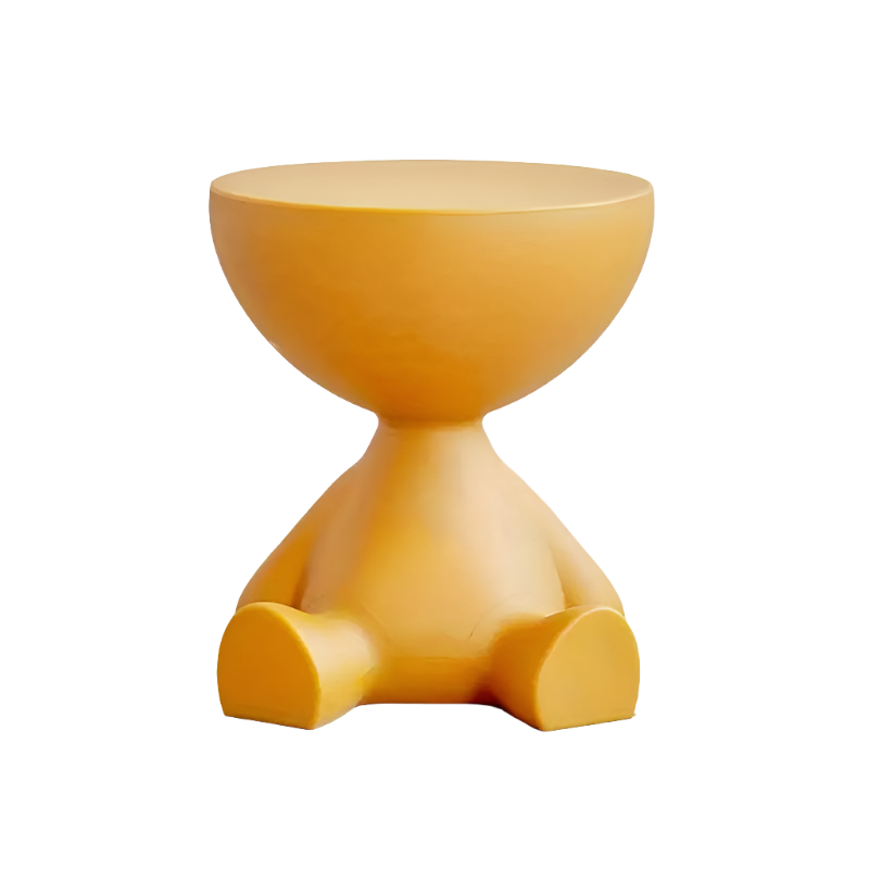 Legless Side Table - Ginger Color, 37x41cm-0