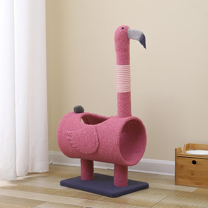Alpaca Play pole With Built-In Litter Box-7