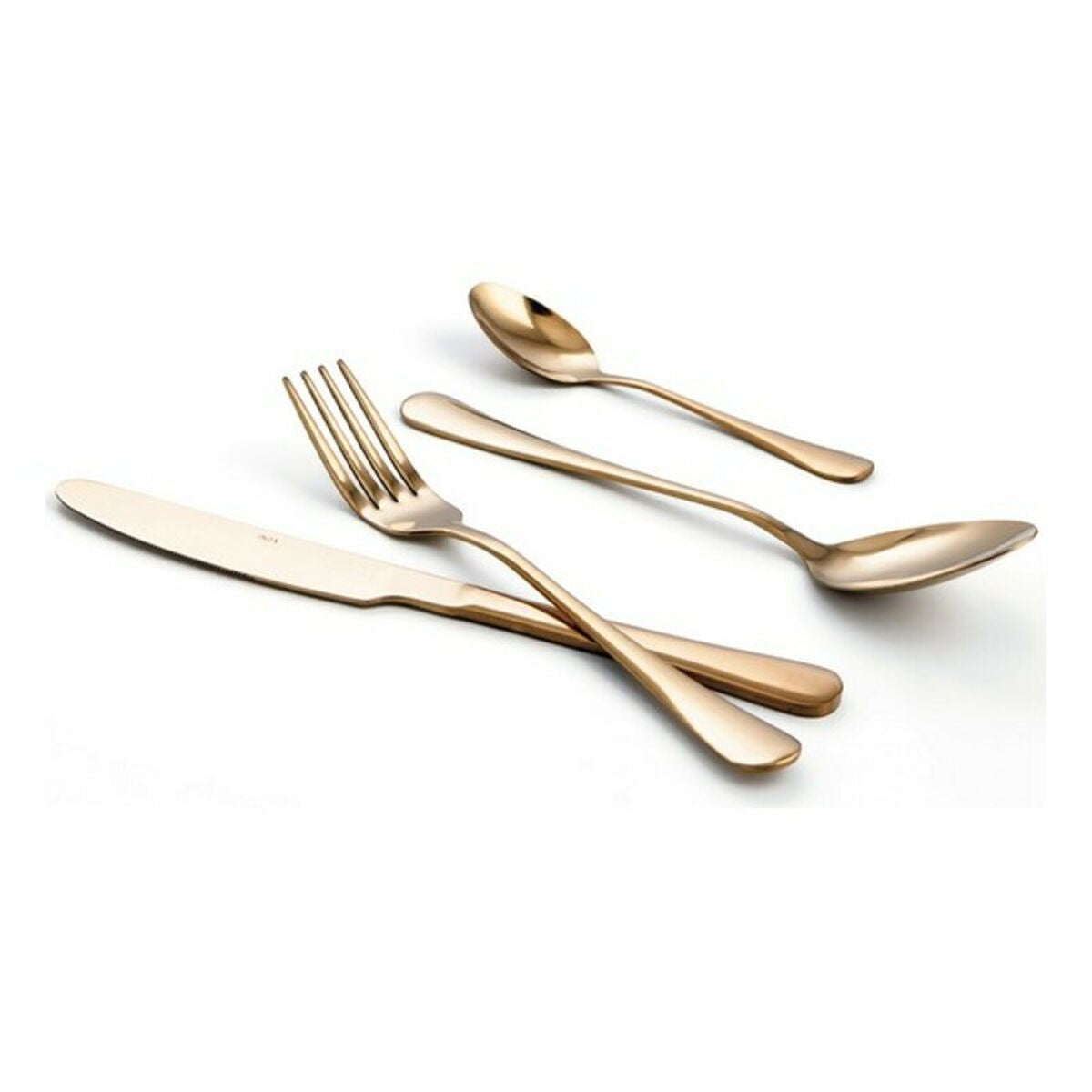 Cutlery set Quid Celebrant Metal 24 Pieces-4