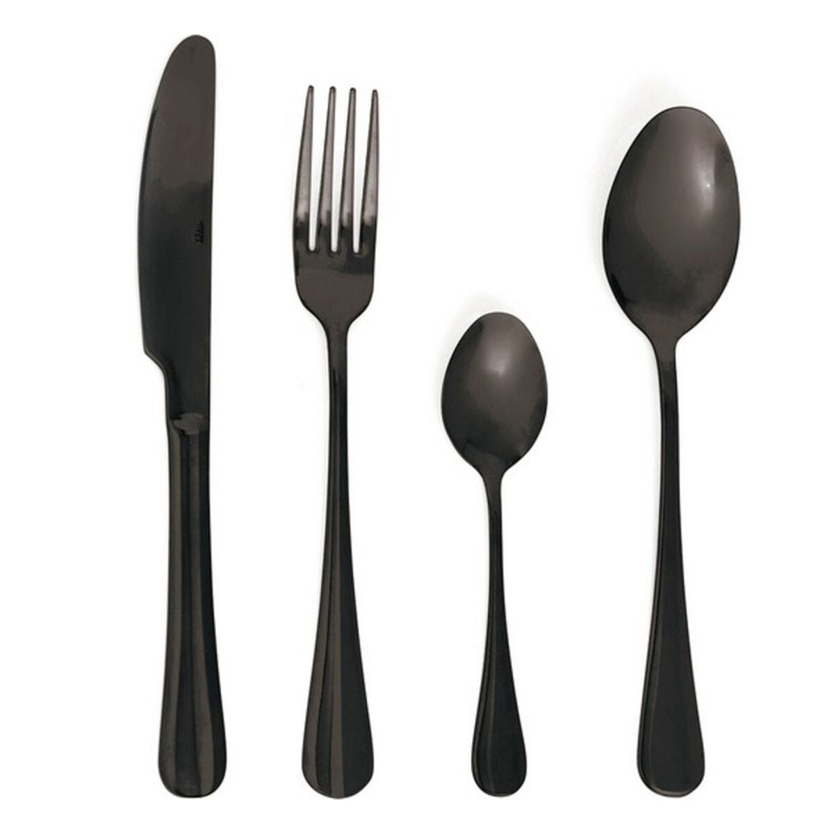 Cutlery set Quid Celebrant Metal 24 Pieces-2
