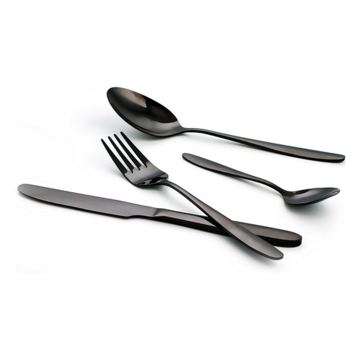 Cutlery set Quid Celebrant Metal 24 Pieces-1