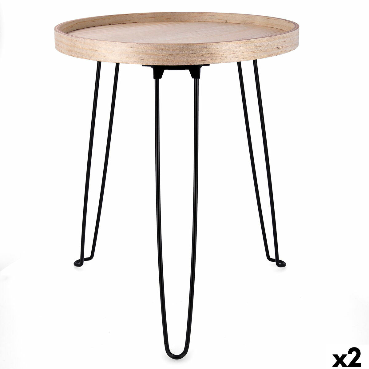 Side table Vinthera Moa 40 x 48 cm (2 Units)-0