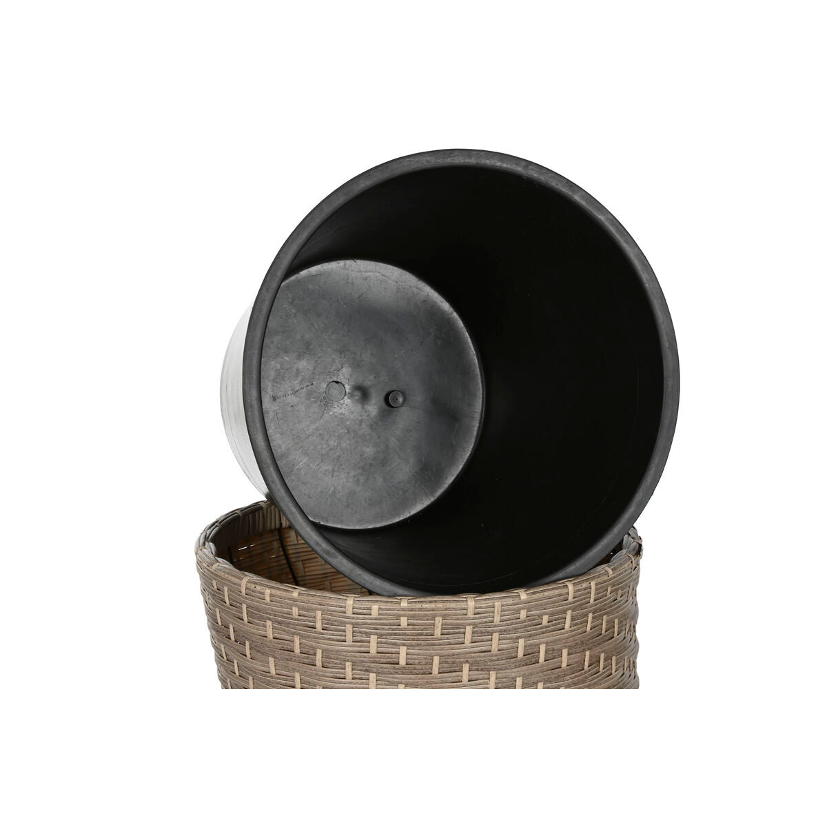 Set of Planters ESPRIT Rattan 40 x 40 x 45 cm-2