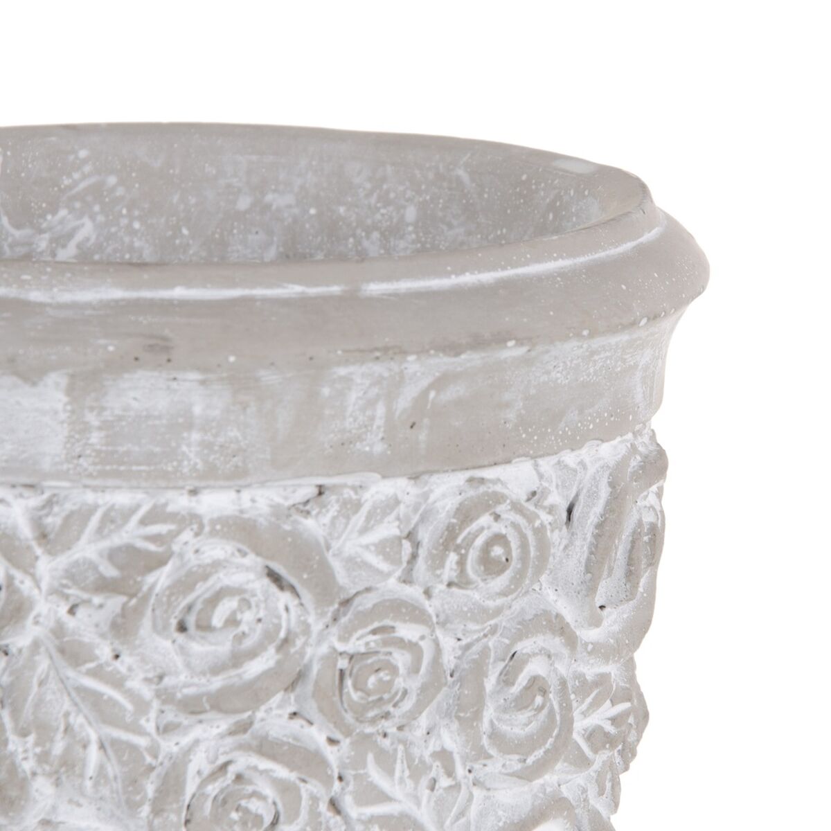 Planter Grey Cement 15,5 x 15,5 x 23 cm-2