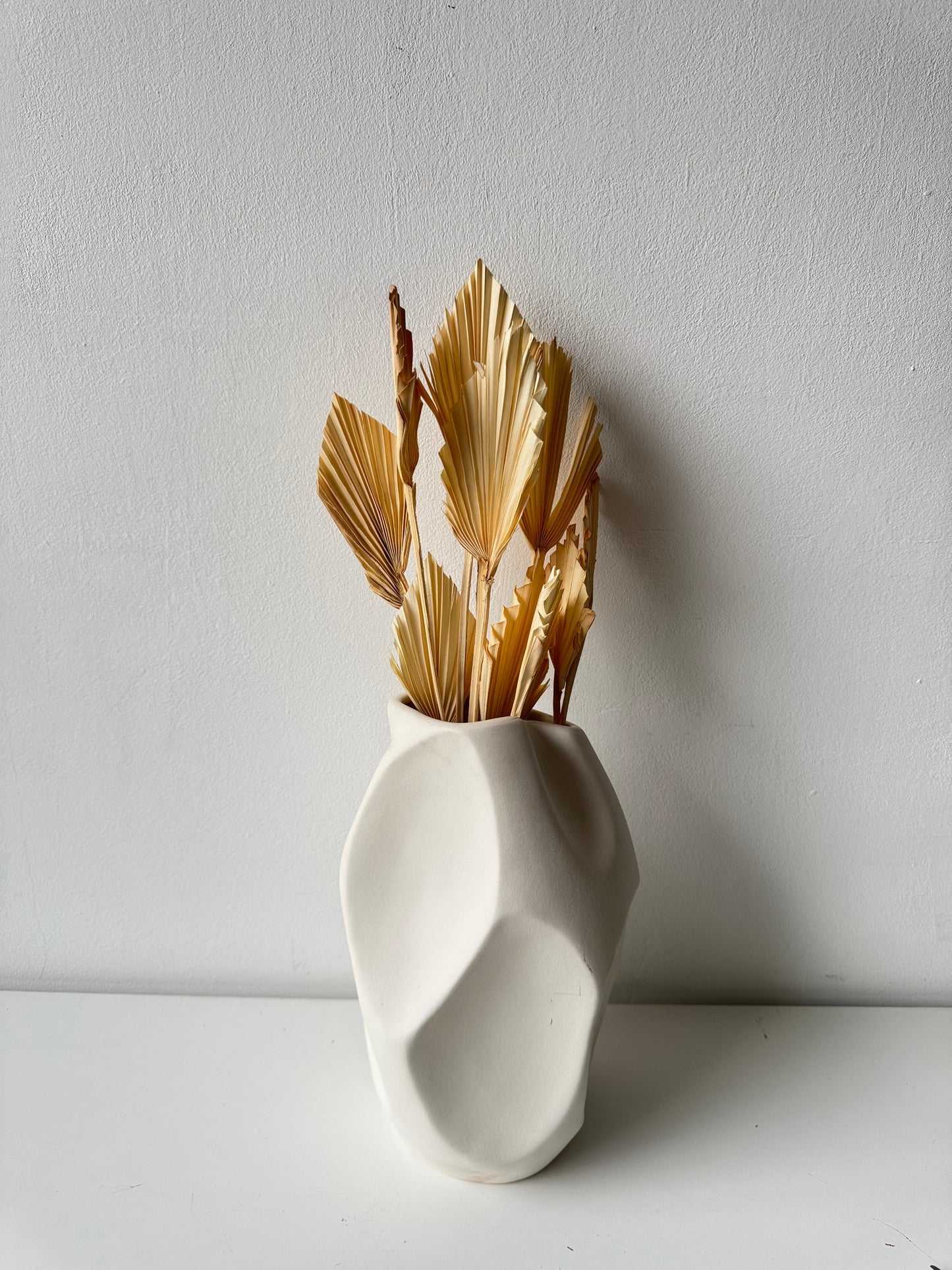 Dried palm leaves - bleached small-0