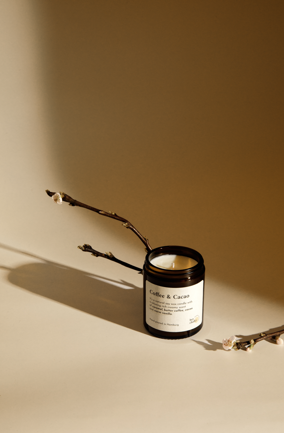Coffee & Cacao 100 g Kerze-0