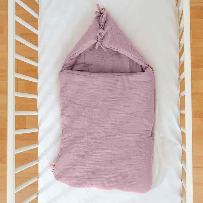nid ange coton biologique made in france papate rose bebe 6 mois