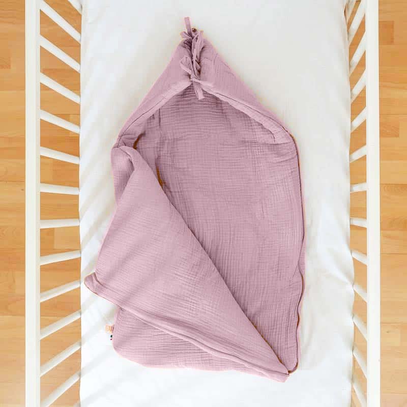 nid ange coton bio made in france papate rose bebe 6 mois
