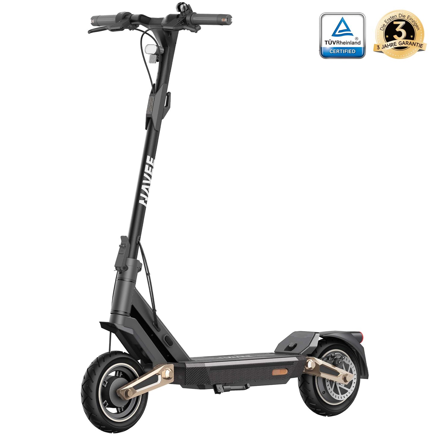 NAVEE ST3 E-Scooter ABE Zertifiziert| 3 Jahre Garantie-Patentierte Damping Arm™ Federung|450W 60KM-0