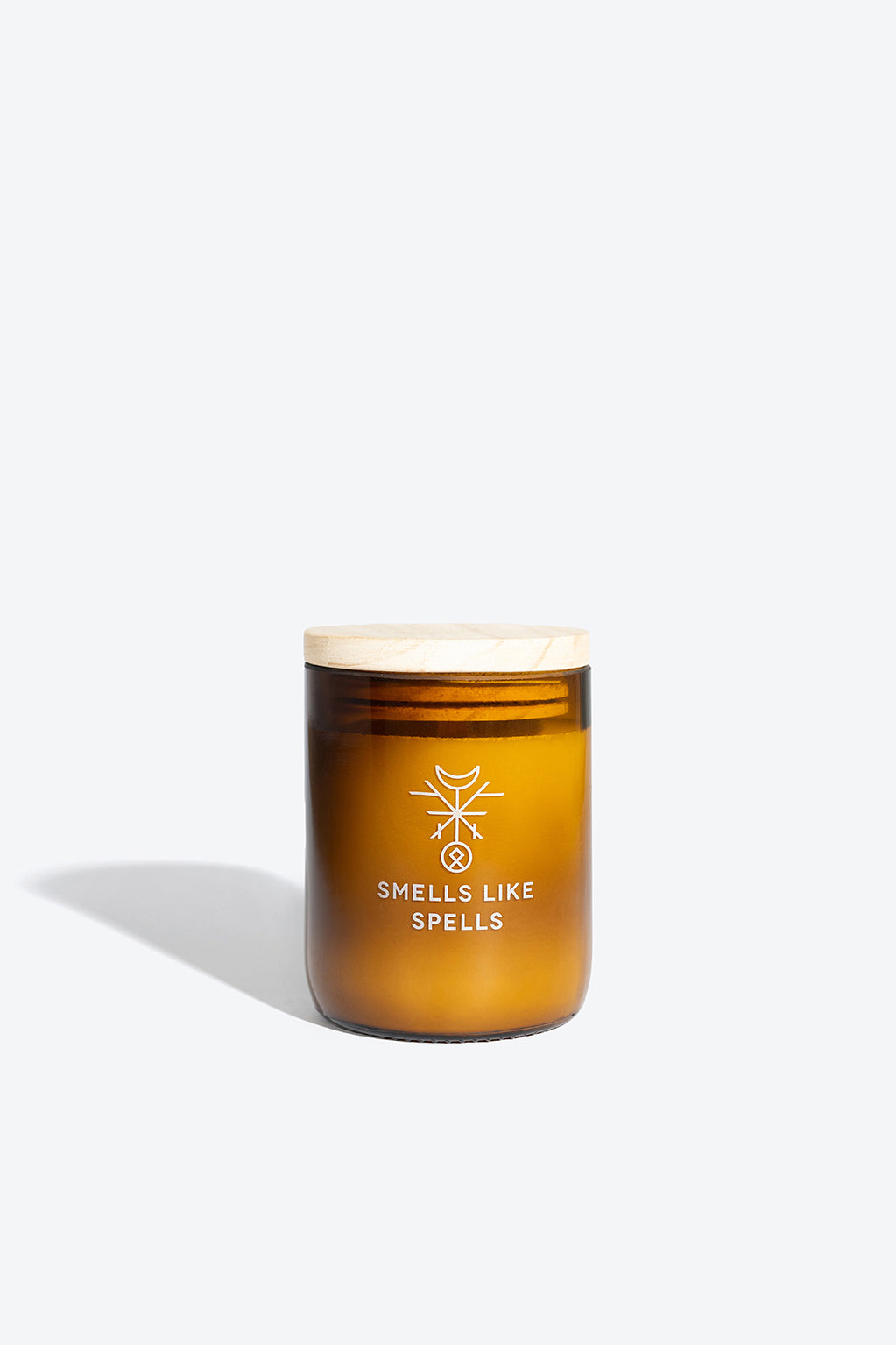 Soy wax scented candle with wooden wick EIR Smells Like Spells