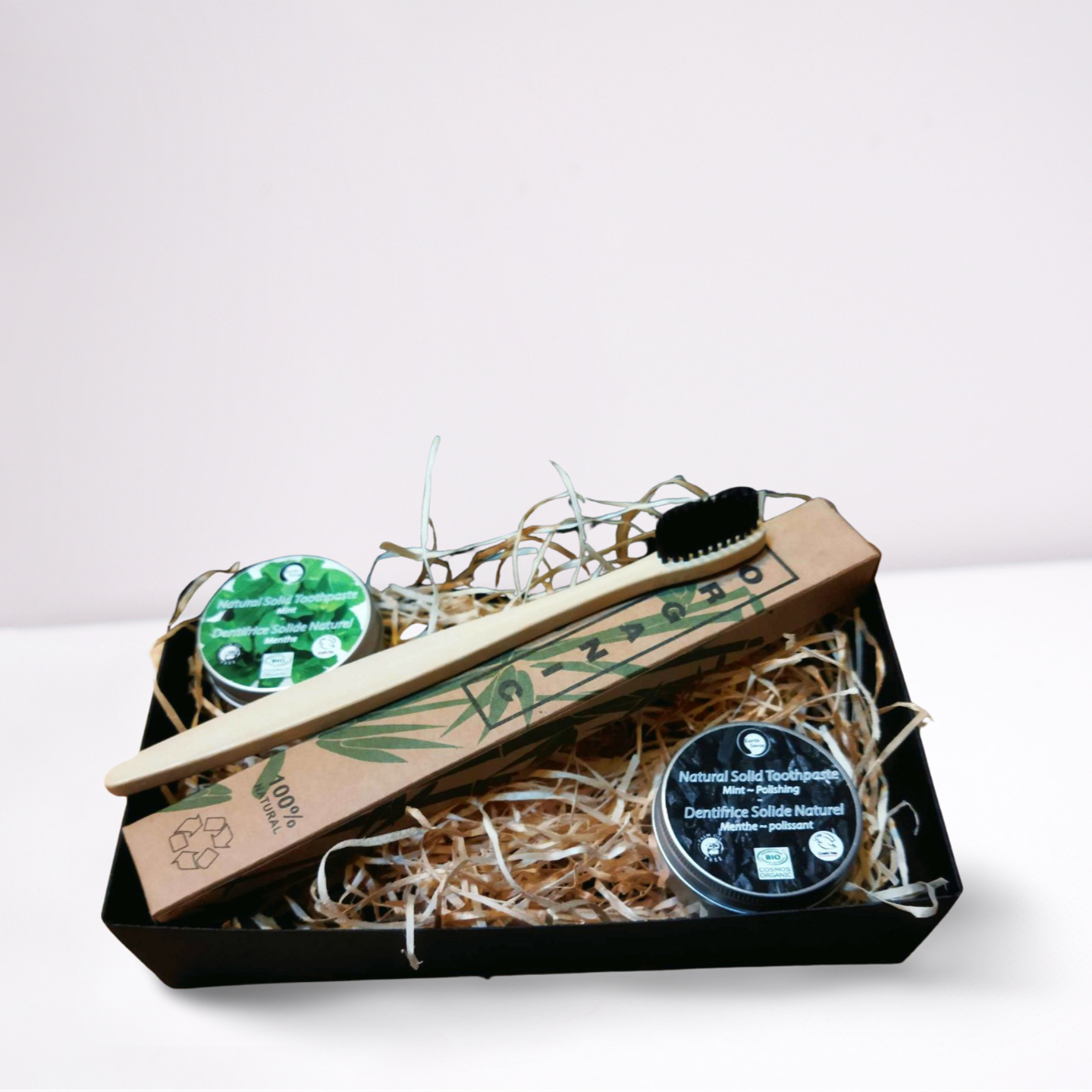 Natural Organic Certified Solid Toothpaste - Gift Set - 1 piece - MADE TO ORDER-0