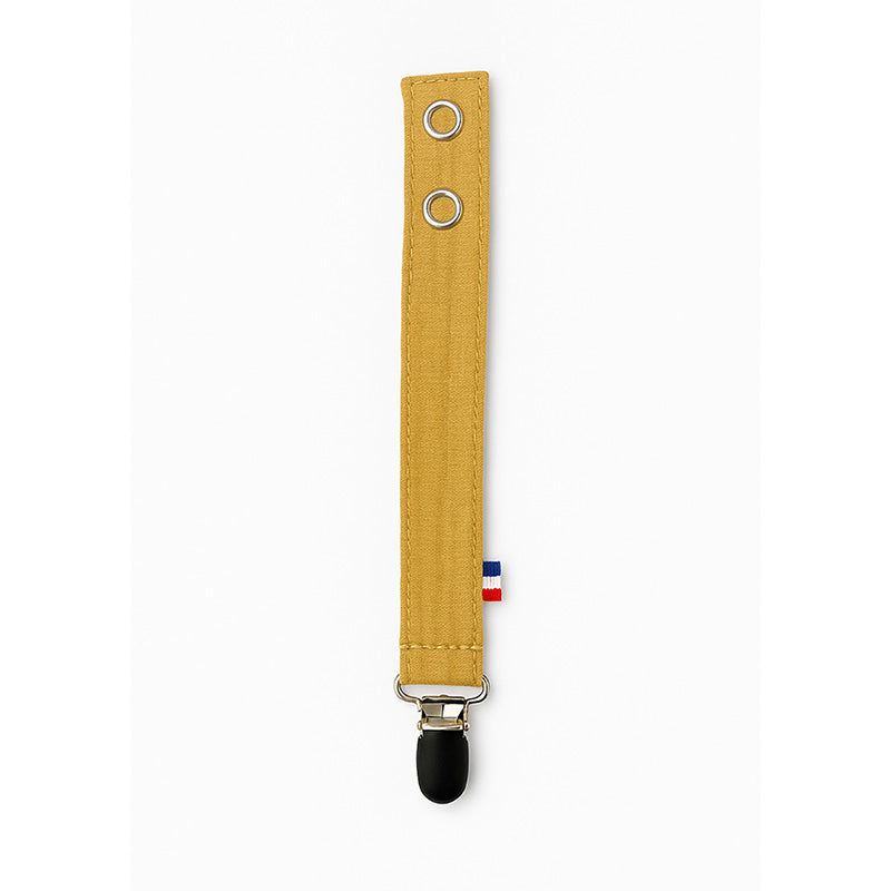 attache tetine teddy coton biologique honey papate