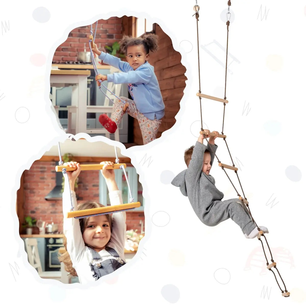 Rope ladder for children-0