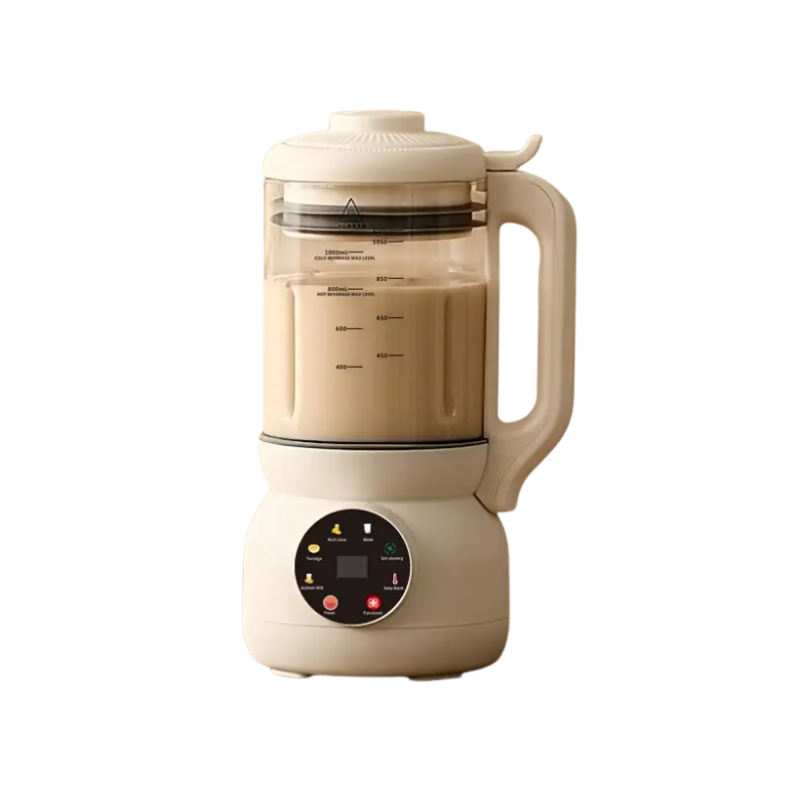 Automatic Nut Milk Maker with Rotating Cleaning Brush-0
