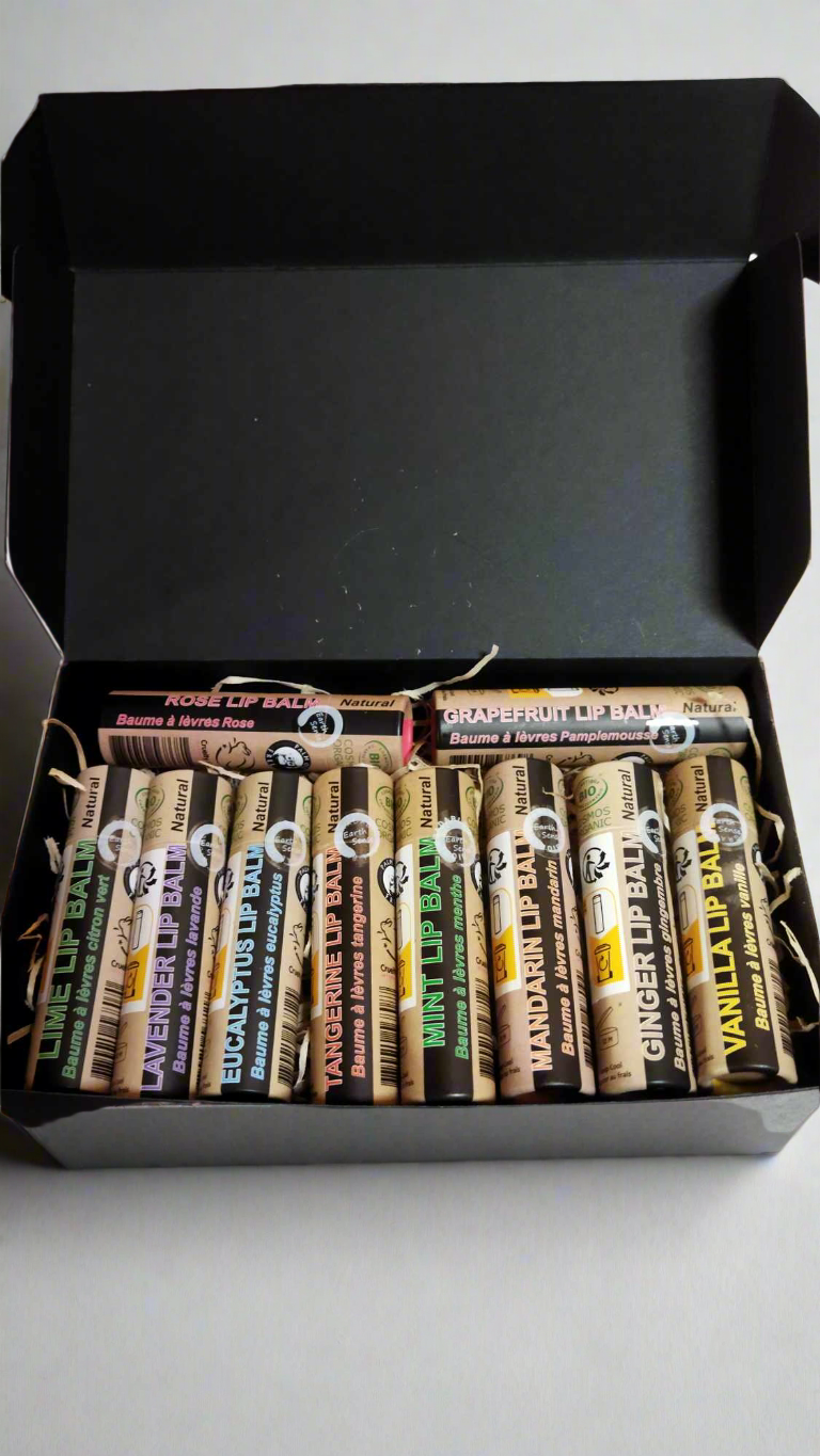 Lip Balm Gift Set - 10 x 15ml Lip Balms - MADE to ORDER-0