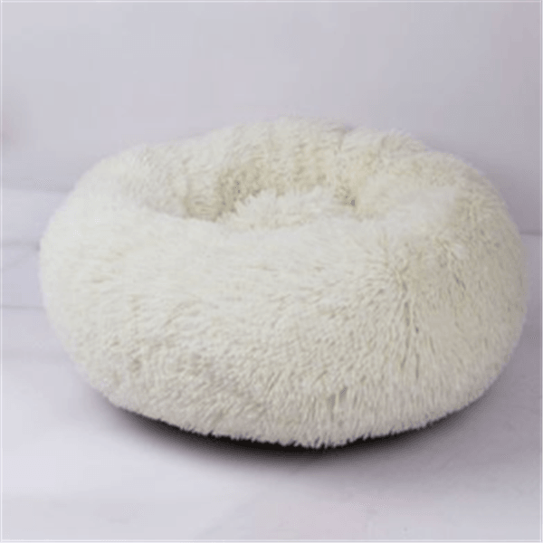 Round Plush Cat Mattress-7