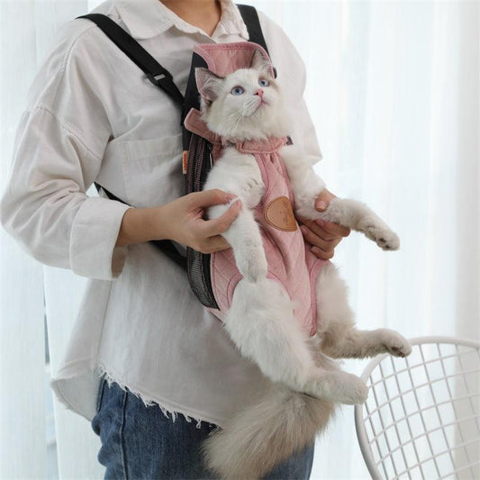 Spring Adventure Cat Carrier: Explore The Outdoors With Your Feline Friend-0