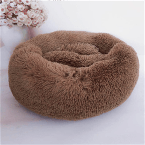 Round Plush Cat Mattress-11