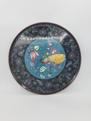 Bloom Peacock - Cake Plate-0