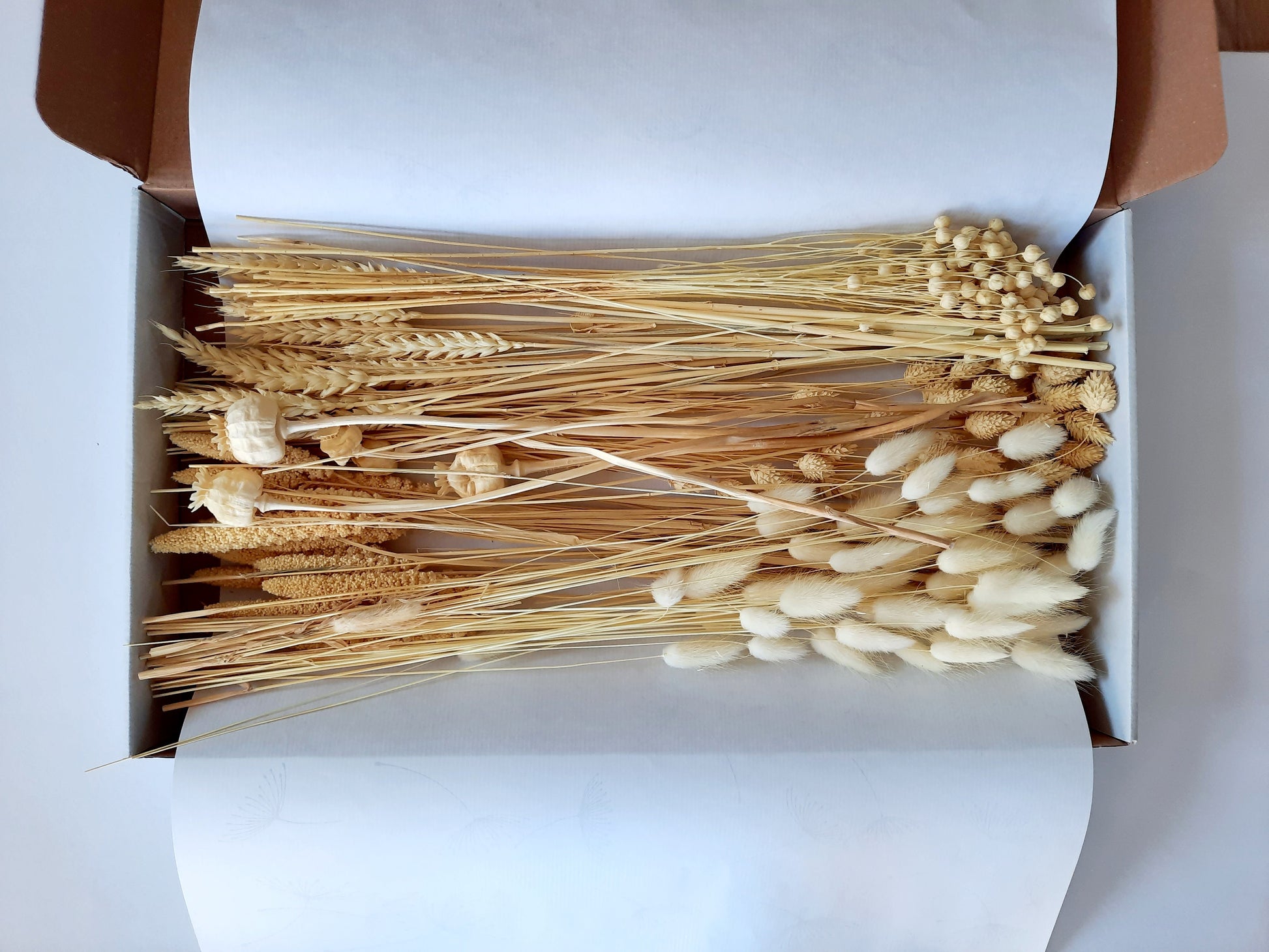 DIY dried flower box - white-2