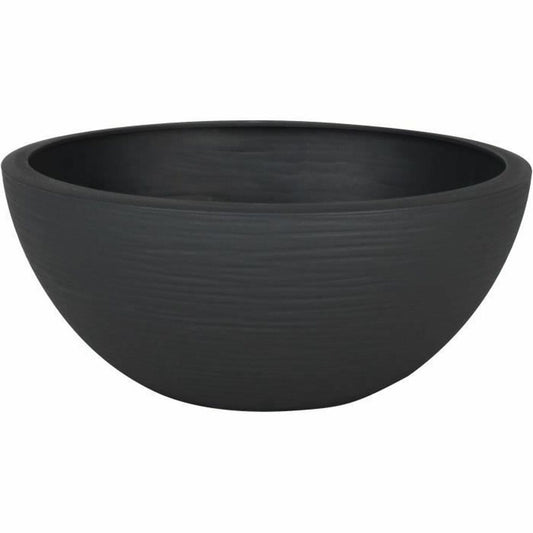 Plant pot EDA   Black Anthracite Ø 25 cm-0