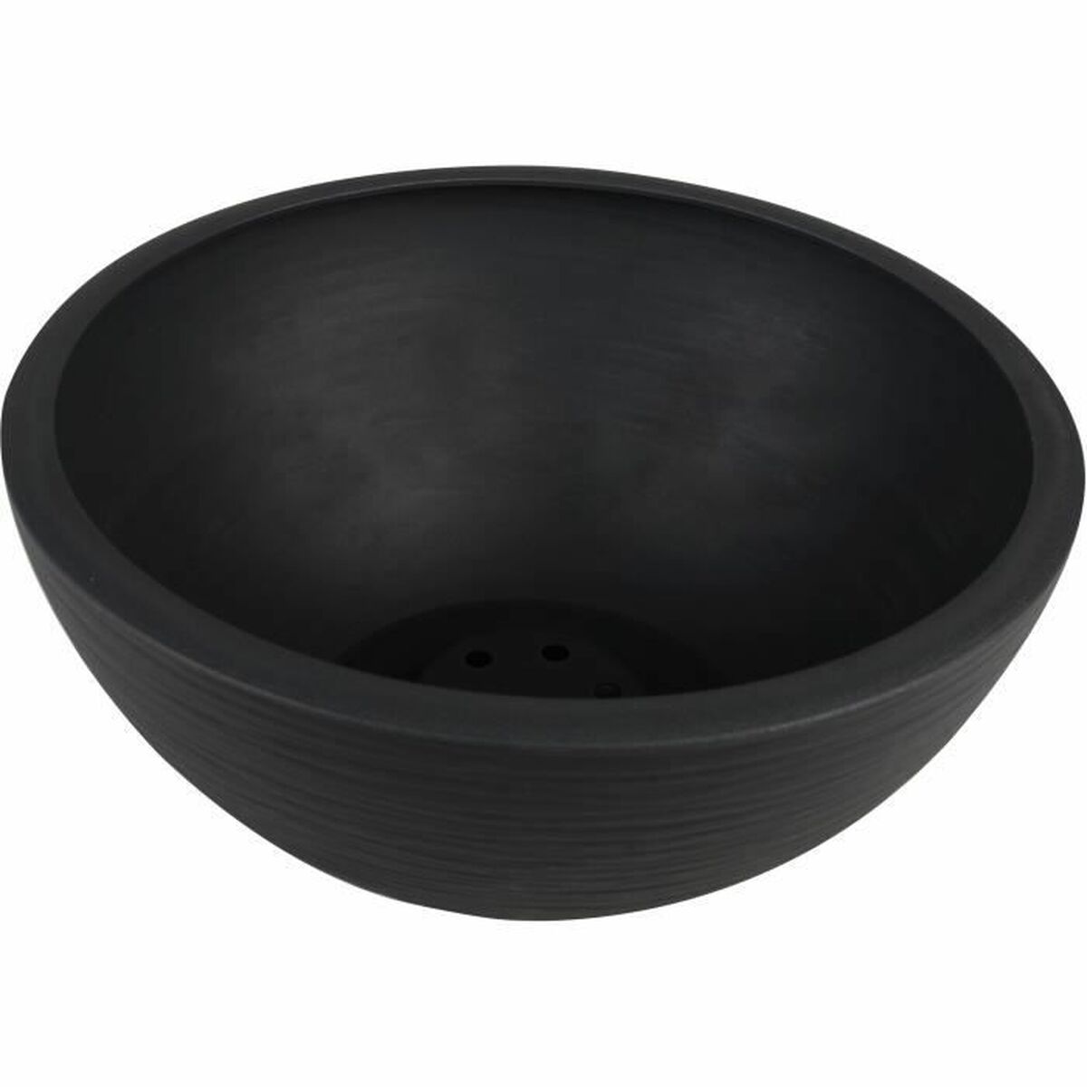 Plant pot EDA   Black Anthracite Ø 25 cm-1