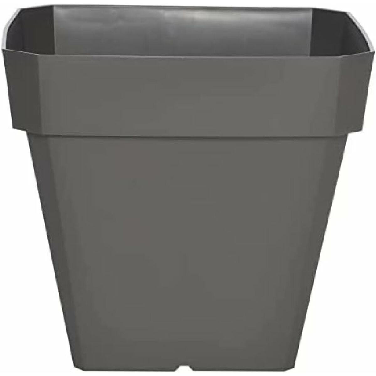 Plant pot Riviera Grey Squared 40 x 40 cm-1