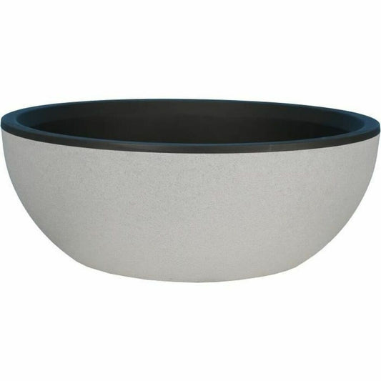 Plant pot Riviera Granite Light grey Ø 40 cm Stone-0