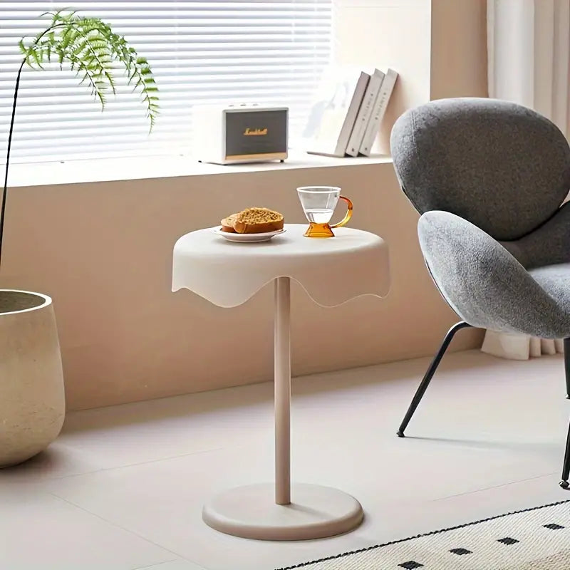 Compact Tiered Side Table - Khaki-2