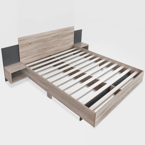 Doppelbett, Holzbett