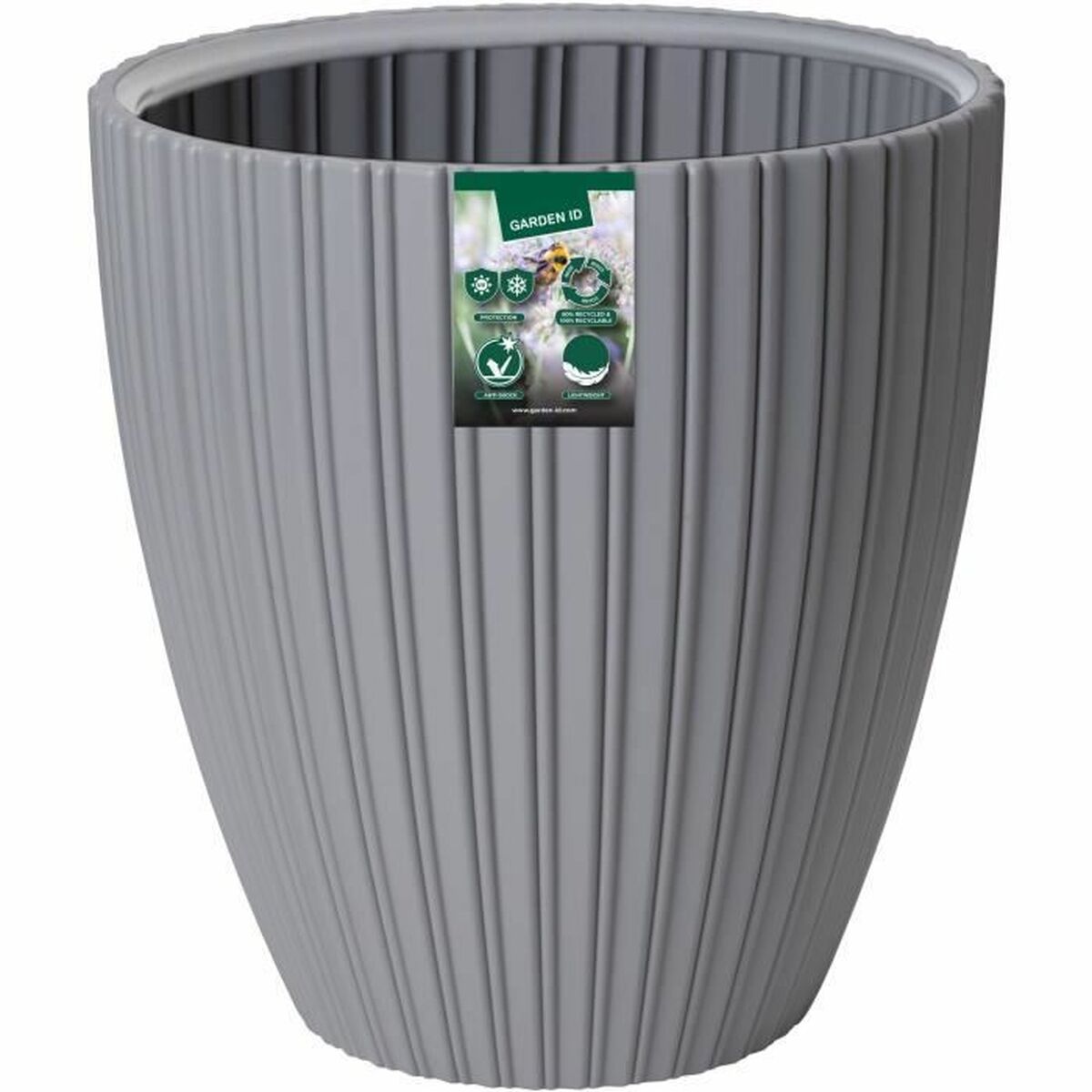 Plant pot Fancy Grey 40 x 42 cm-3