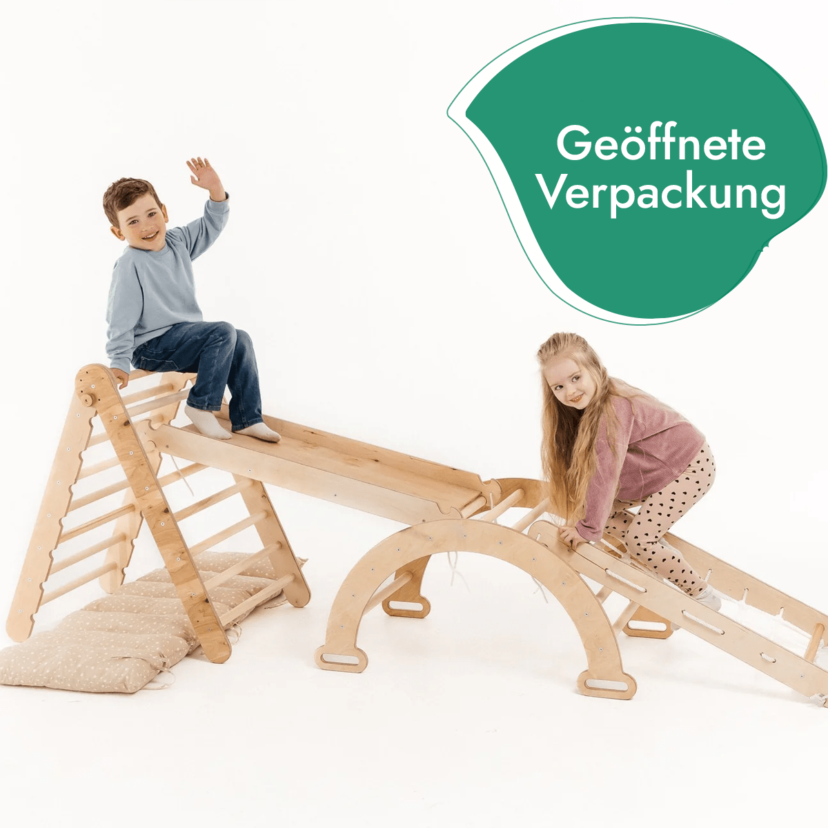 5in1 Montessori Klettergerüst Set – “Gebraucht – Wie neu”-0