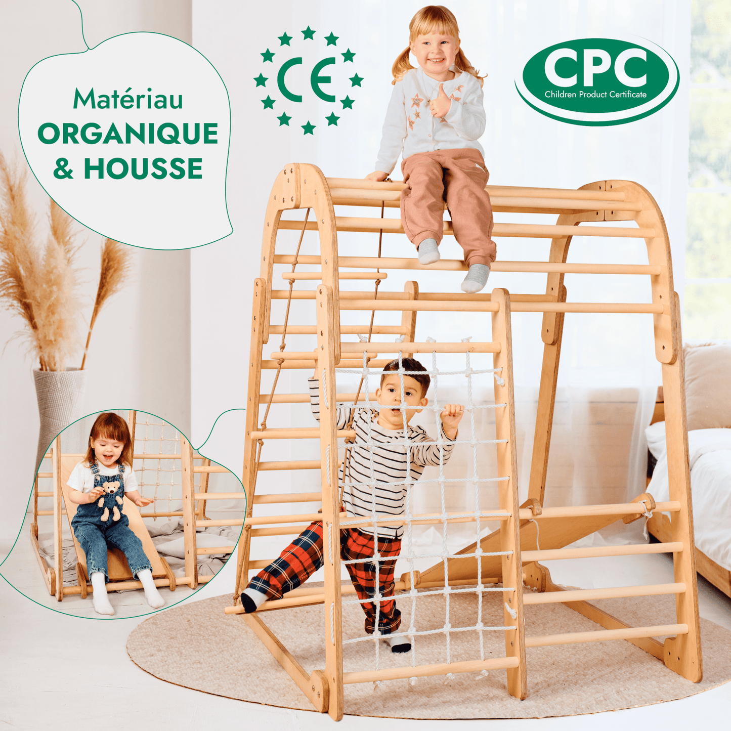 6in1 Indoor Spielplatz für Kinder – “Gebraucht – Wie neu”-2