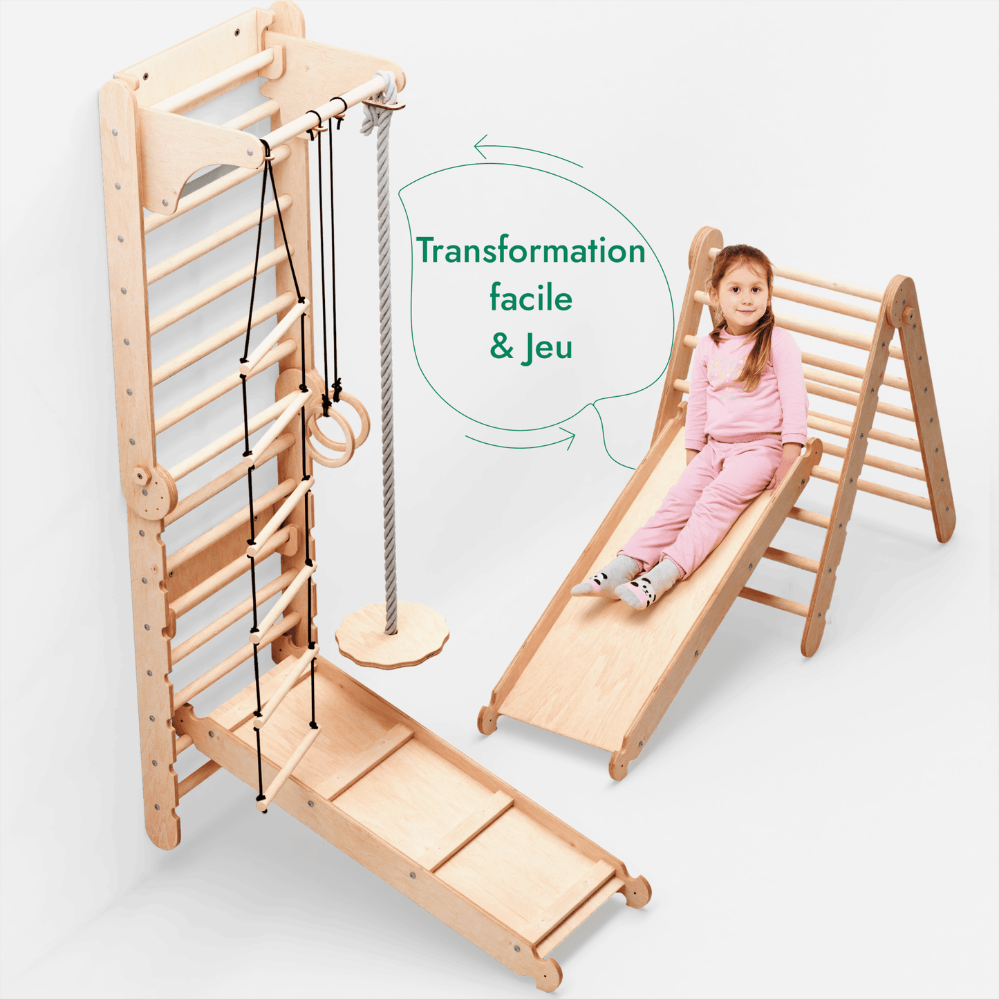 6in1 Kletterwand Indoor - “Gebraucht – Wie neu”-2