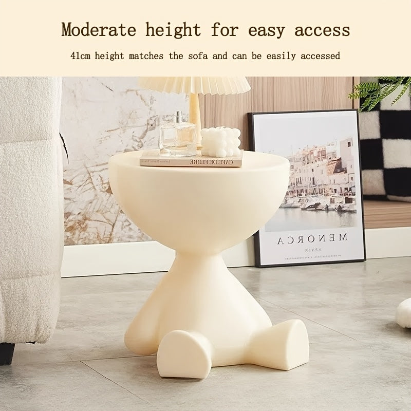 Side Table with Removable Tray & Storage-3