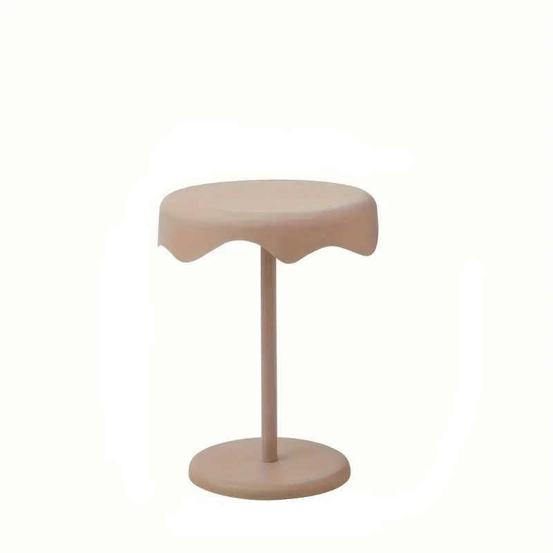 Compact Tiered Side Table - Khaki-0