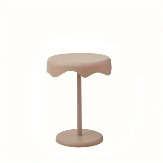 Compact Tiered Side Table - Khaki-0