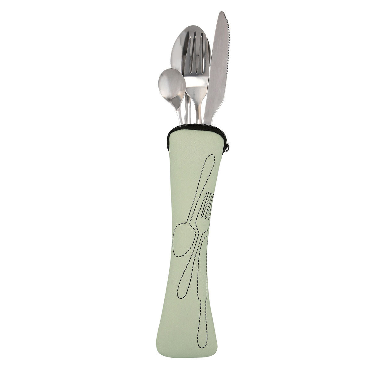 Cutlery Set Quid Green 5 Pieces Metal-0