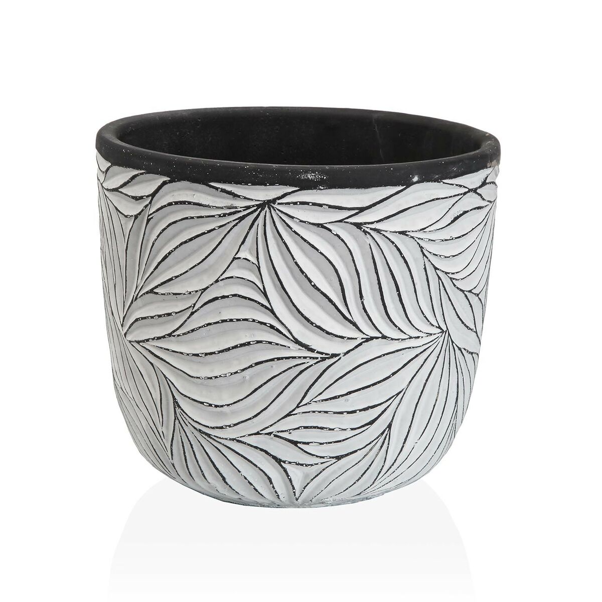 Plant pot Versa Aran Ceramic (19,2 cm)-0