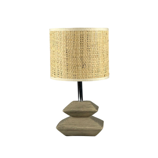Desk lamp Versa Anis Grey Ceramic 16 x 30 x 16 cm-0