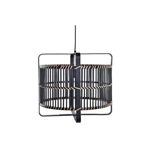 Ceiling Light DKD Home Decor Black Bamboo 50 W 40 x 40 x 35 cm-0