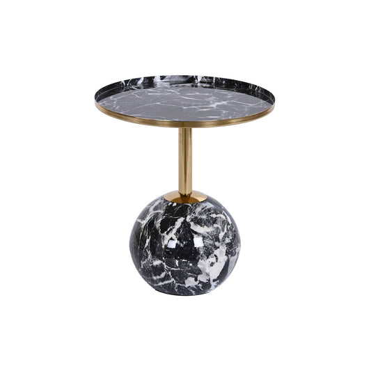 Side table DKD Home Decor 41 x 41 x 47 cm Black Golden Iron-0
